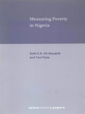 cover image of Measuring Poverty in Nigeria